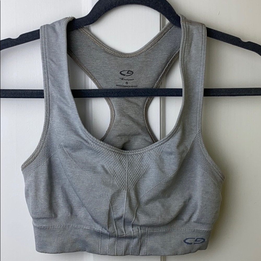 Gray S Champion sports bra